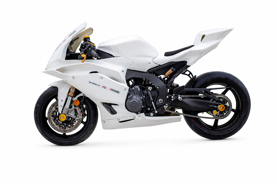 Yamaha R9 2025 Bikesplast/RaceHolders Race Fiberglass Bodywork