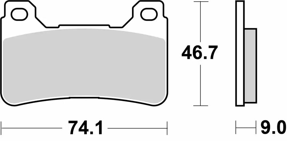 Honda CBR600RR 2007> SBS Front Brake Pads