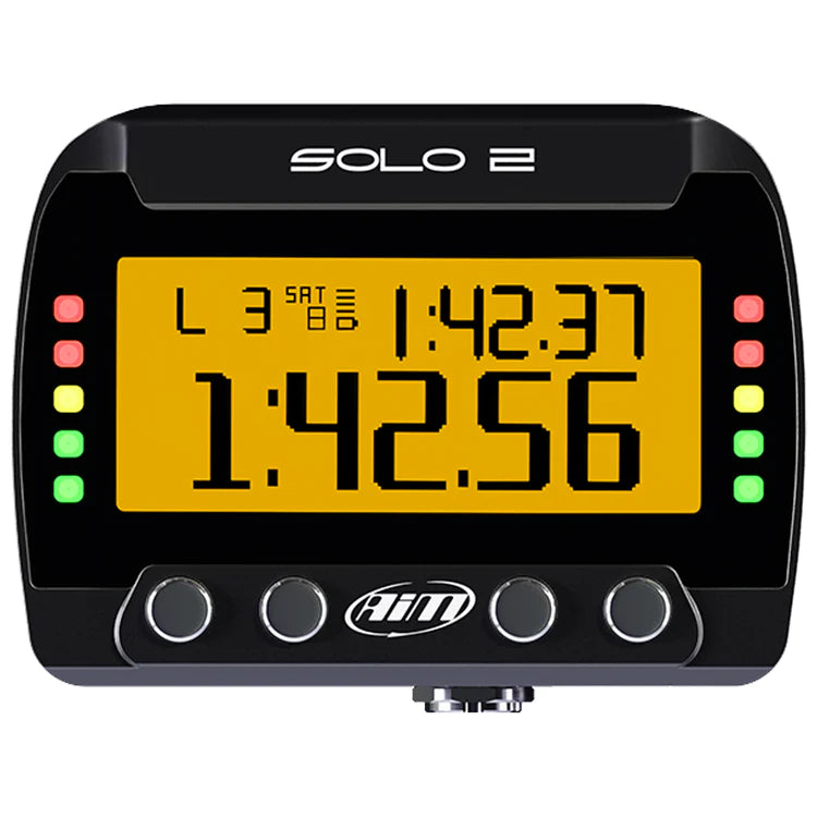 AiM Solo 2 GPS Motorcycle Track Day Racing Lap Timer