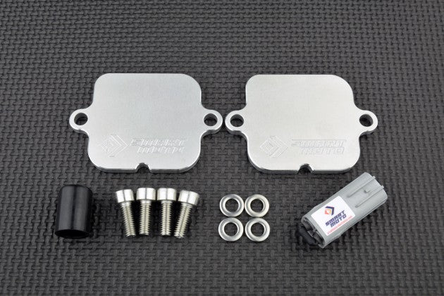 Honda CBR1000RR 2006-23 & CBR600RR 2018 - 2023 PAIR Valve Removal kit with Block Off plates - PLE-206