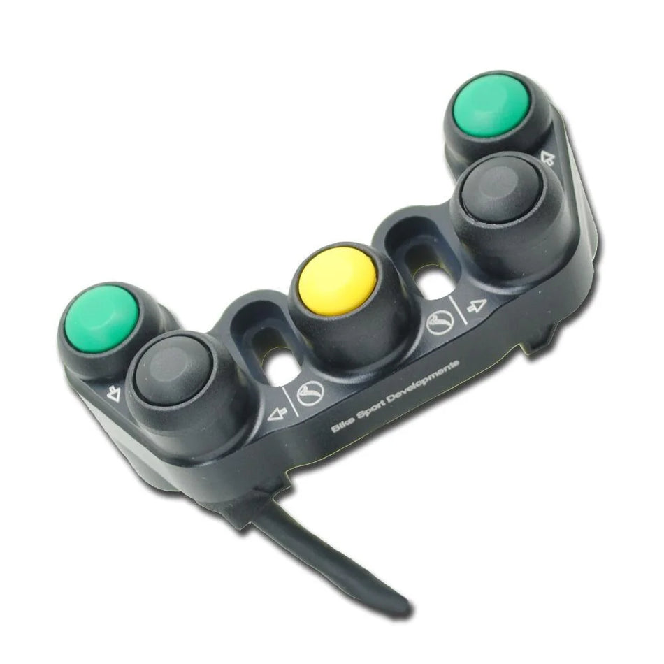 Yamaha R9 2025 onward - 7 function race switch - bar or clutch clamp mount - Multi-Function