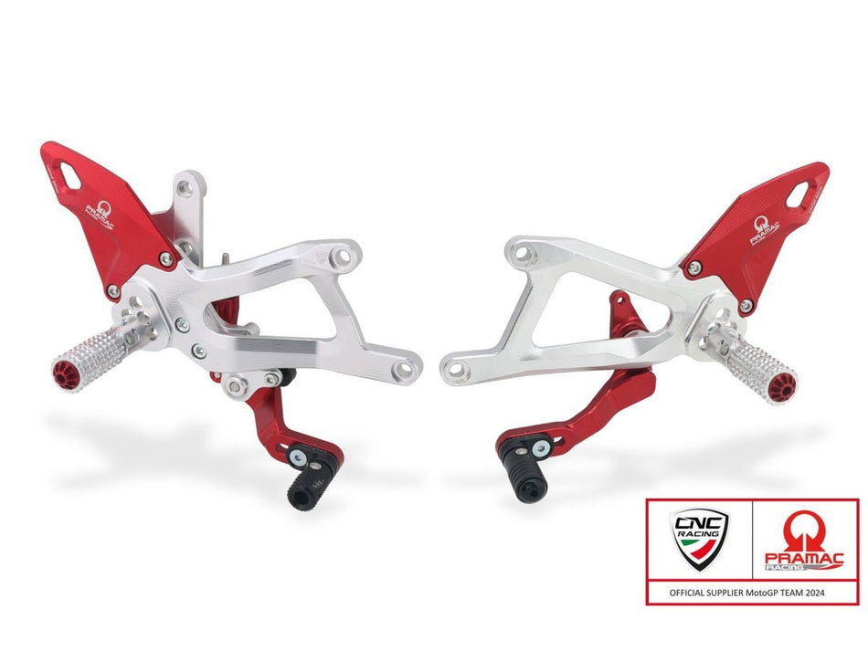 Ducati V4 / S 2025> CNC Racing Promac Limited Edition Rearsets