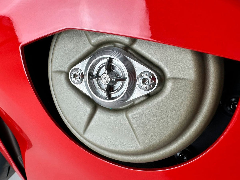 Ducati V4 / S 2025> Motorcorse Titanium Alternator Cover