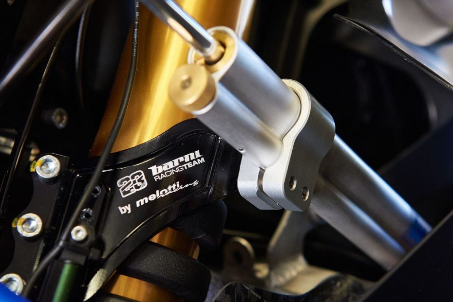 Ducati Panigale V4 / V4S / V4R – Lateral Racing Damper Mounting Kit (For Ohlins Damper, Not Supplied)