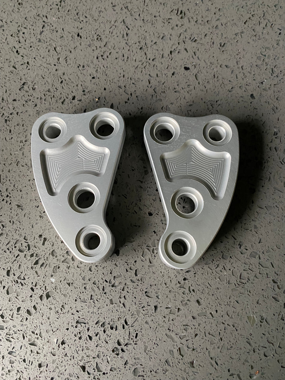 Honda RC30 Front Brake Brackets for Brembo Caliper Conversion (310mm Discs)