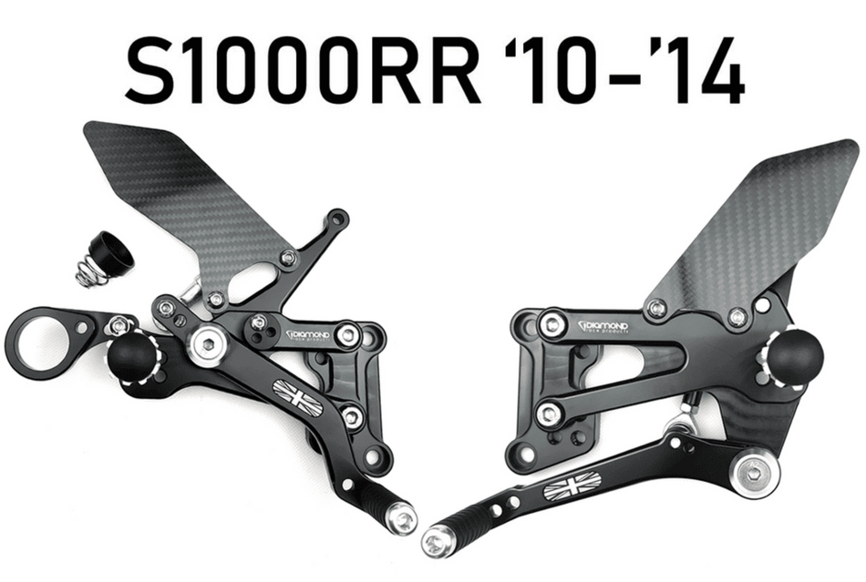 BMW S1000RR 2010-14 Diamond Race Products Rearsets