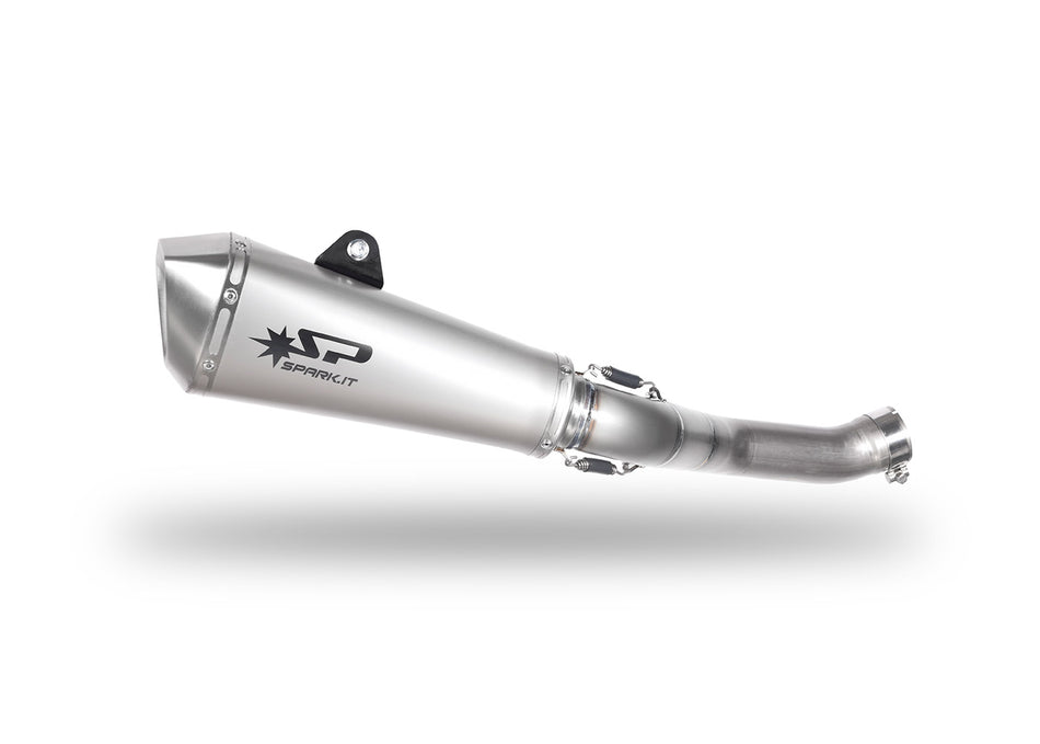 Kawasaki ZX10R 2016-19 Spark 3/4 kit: TITANIUM pipe + KONIX silencer